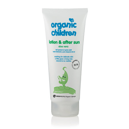 Παιδική Λοσιόν και για μετά την Έκθεση στο Ήλιο | Organic Children Aloe Vera Lotion & After Sun | 200ml 