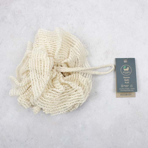 Σφουγγάρι μπάνιου από ραμί | Ramie Bath Puff