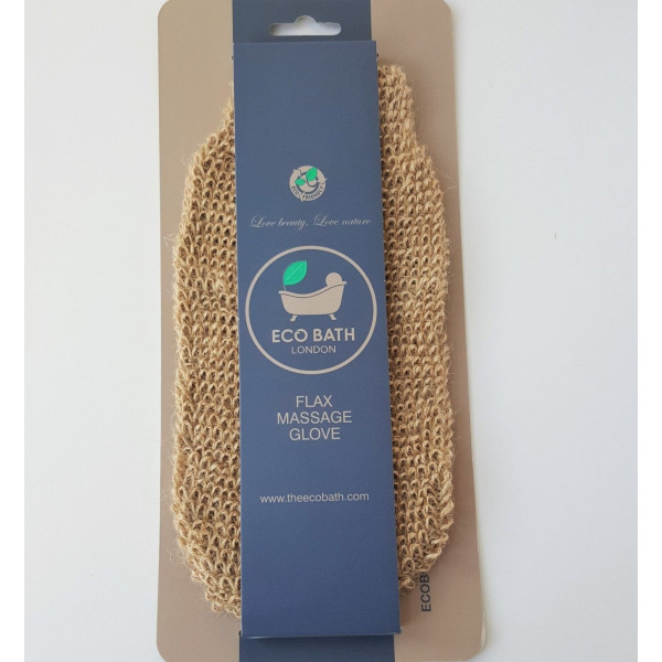 Γάντι μασάζ από λινάρι | Flax Massage Glove