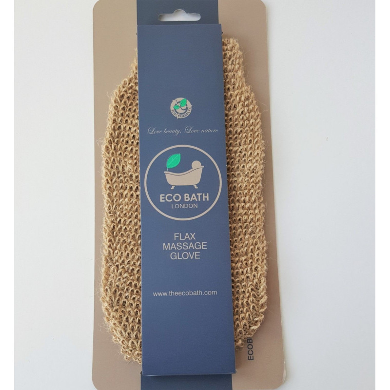Γάντι μασάζ από λινάρι | Flax Massage Glove