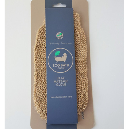 Γάντι μασάζ από λινάρι | Flax Massage Glove