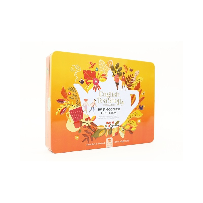Συλλογή με 36 φακελάκια | Super Goodness Collection Gift Tin 36 Tea Bag
