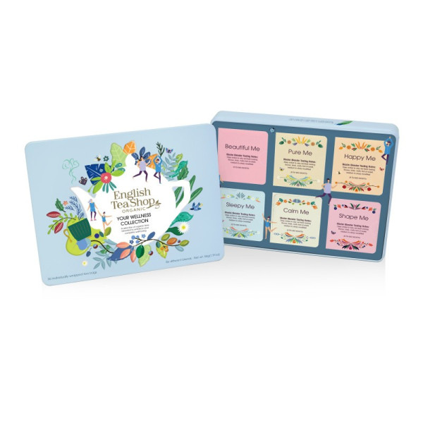Συλλογή με 36 φακελάκια | Your Wellness Tea Collection Gift Tin 36 Tea Bag