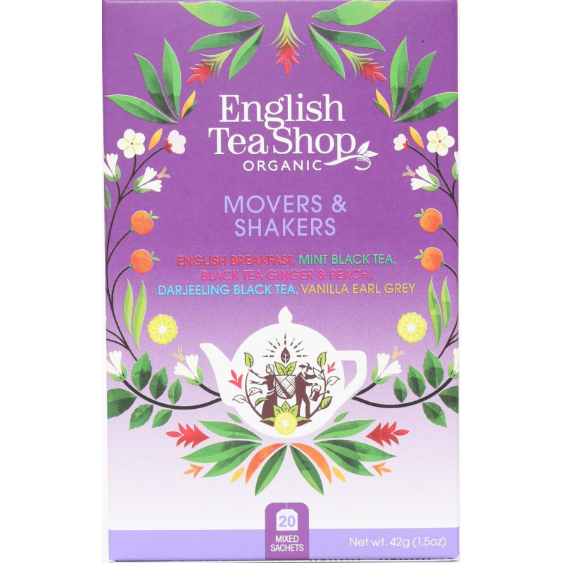 Συλλογή 5 Τσαγιών | MOVERS & SHAKERS | 20 φακ.