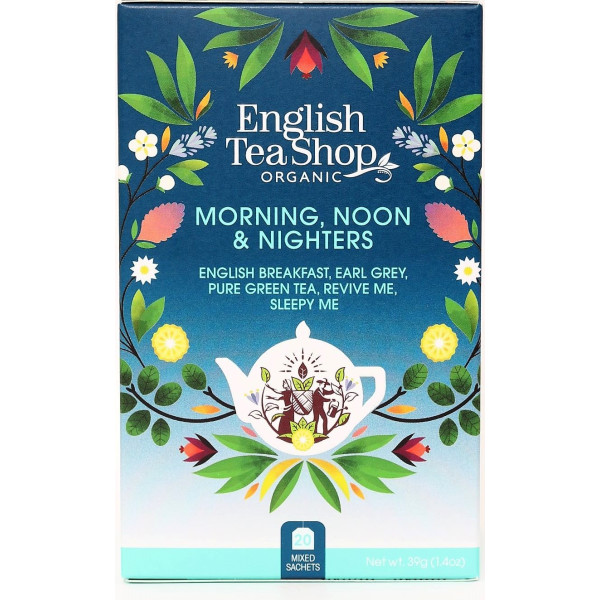 Συλλογή 5 Τσαγιών | MORNING, NOON & NIGHTERS | 20 φακ.