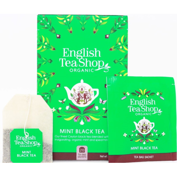 Μαύρο Τσάι με Μέντα | Org. Mint Black Tea | 20 φακ.