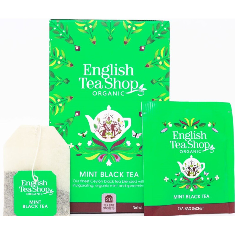 Μαύρο Τσάι με Μέντα | 20 φακελάκια