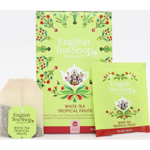 Λευκό Τσάι με Τροπικά Φρούτα | White Tea Tropical Fruits | 20 φακ.