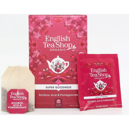 Ρόιμπος, Ακάι & Ρόδι | Org. Rooibos, Acai & Pomegranate | 20 Φακ.