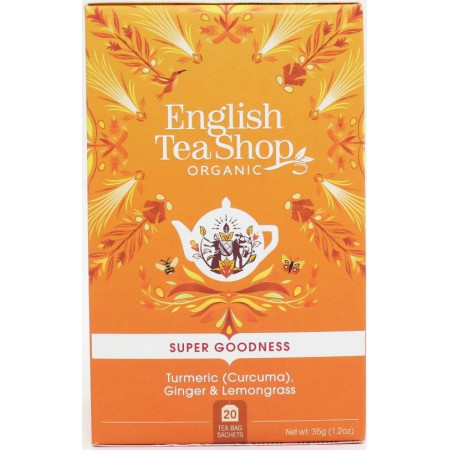 Κουρκουμά, Τζίντζερ & Λεμονόχορτο | Org. Turmeric, Ginger & Lemongrass | 20 Φακ.