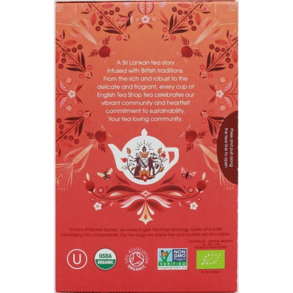 Παντζάρι, Μήλο & Μύρτιλο | Org. Beetroot, Apple & Blueberry | 20 Φακ.