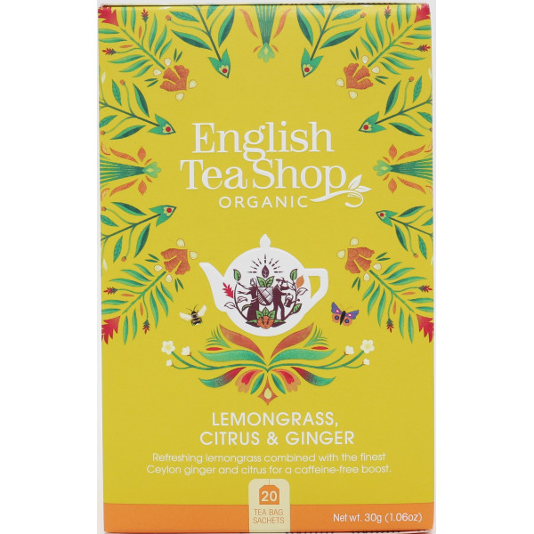 Οργανικό Λεμονόχορτο, Τζίντζερ & Κιττροειδή | Org. Lemongrass, Ginger and Citrus Fruits