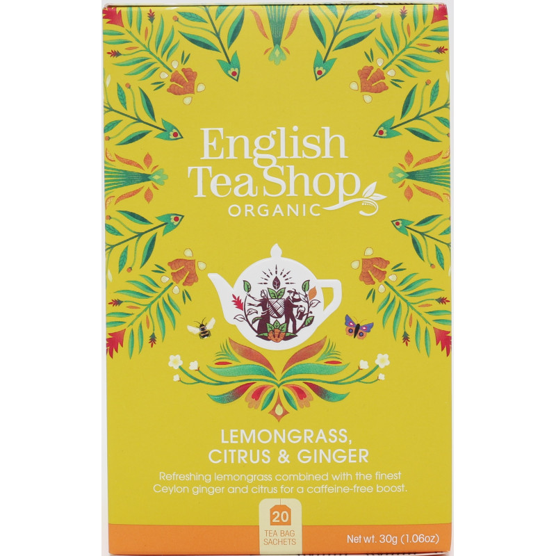 Λεμονόχορτο, Τζίντζερ & Κιτροειδή | Org. Lemongrass, Ginger and Citrus Fruits