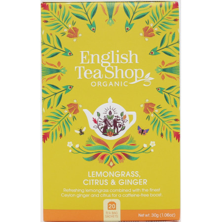 Λεμονόχορτο, Τζίντζερ & Κιτροειδή | Org. Lemongrass, Ginger and Citrus Fruits