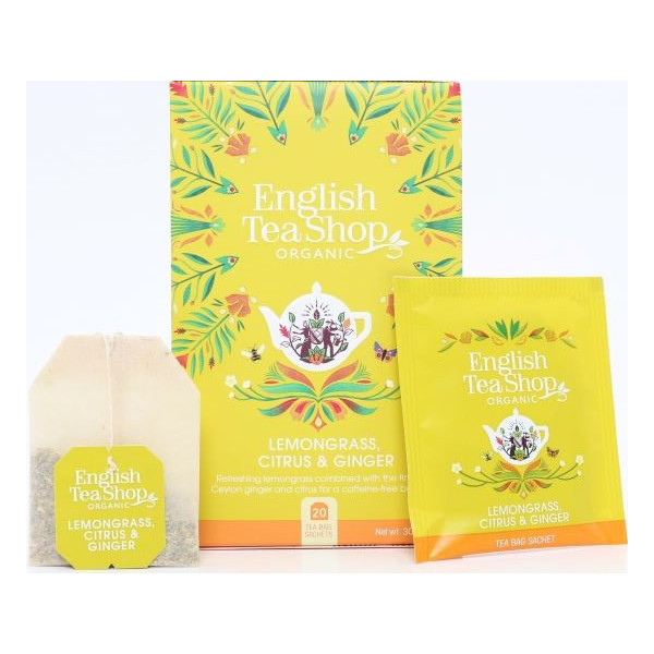 Λεμονόχορτο, Τζίντζερ & Κιτροειδή | Org. Lemongrass, Ginger and Citrus Fruits