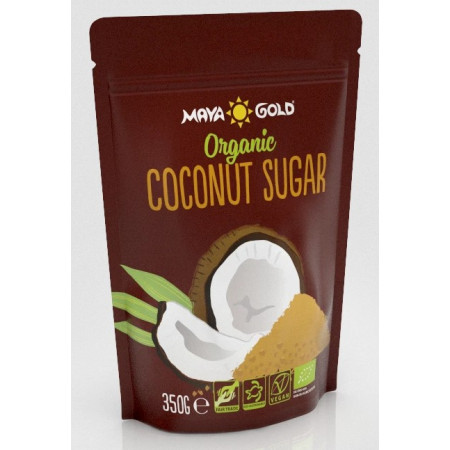Βιολογική Ζάχαρη Ανθών Καρύδας | Organic Coconut Blossom Sugar | 350gr Σακούλα