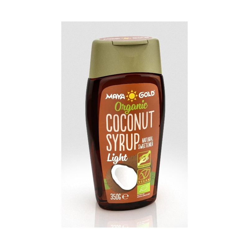 Βιολογικό Σιρόπι Καρύδας Ανοιχτόχρωμο | Organic Coconut Syrup Light | 350gr/250ml