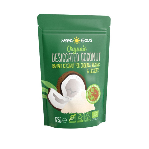 Βιολογική Αποξηραμένη Καρύδα | Organic Desiccated Coconut | 125gr