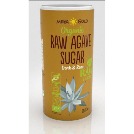 Βιολογική Ακατέργαστη Ζάχαρη Αγαύης |Organic Raw Agave Sugar | 250gr