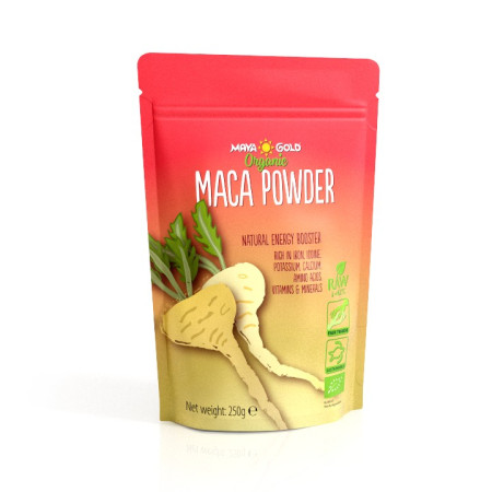 Βιολογική Σκόνη Μάκα | Organic Raw Maca Powder | 350gr