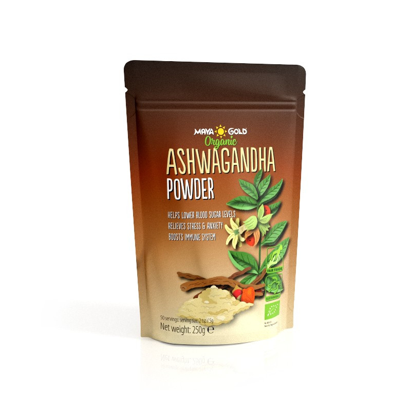 Βιολογική Σκόνη Ασβαγκάντα | Ashwagandha Organic Powder | 250gr Βιολογική Σκόνη Ασβαγκάντα | Ashwagandha Organic Powder | 250gr