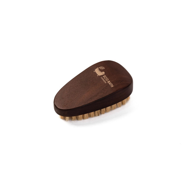 Βούρτσα Νυχιών με Σιζάλ με Ξύλο Καρυδιάς | Natural Sisal Walnut Wood Nail Brush