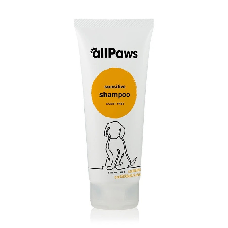 Ήπιο Σαμπουάν για Κατοικίδια Χωρίς άρωμα | Allpaws Sensitive Shampoo – Scent Free | 200ml