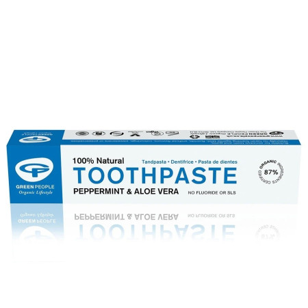 Οδοντόπαστα με Μέντα & Αλόη | Peppermint & Aloe Vera Toothpaste | 50ml