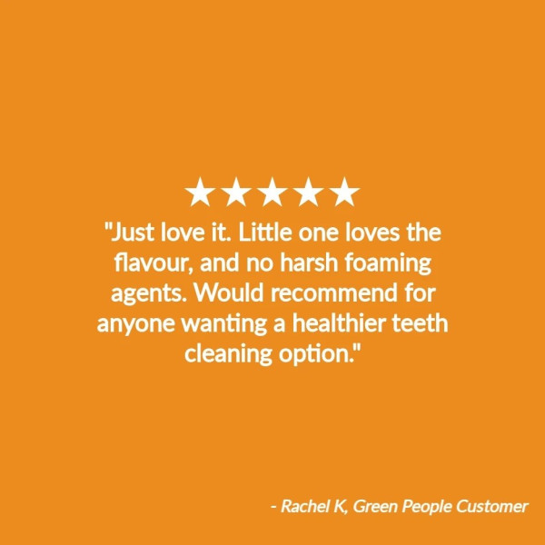 Παιδική Οδοντόκρεμα με Μανταρίνη & Αλόη - Με φθόριο | Organic Children Mandarin & Aloe Vera Toothpaste  – With Fluoride | 50ml