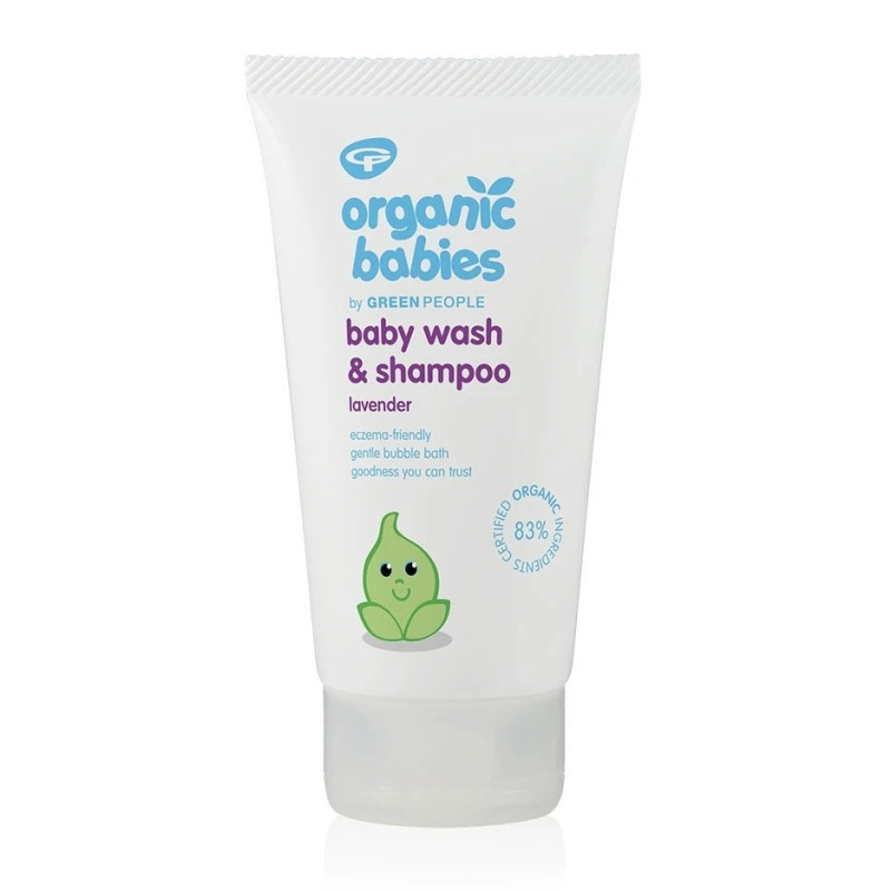Βρεφικό Μπάνιο & Σαμπουάν με Λεβάντα | Organic Baby Wash & Shampoo  Lavender | 150ml