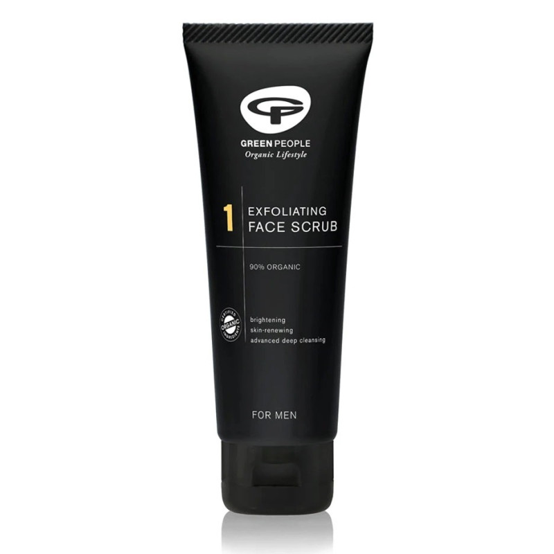 No.1 Ανδρικό Scrub Απολέπισης Προσώπου | Green People for Men - No. 1 Exfoliating Face Scrub | 100ml No.1 Ανδρικό Scrub Απολέπισης Προσώπου | Green People for Men - No. 1 Exfoliating Face Scrub | 100ml
