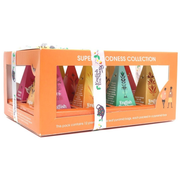Συλλογή με 12 πυραμίδες | Super Tea Collection Prism 12 Pyramid Bags