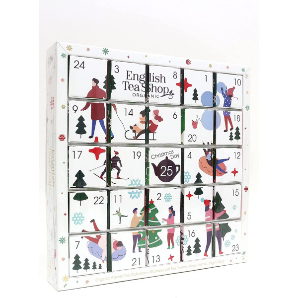 Πασλ Χριστουγένων | White Ornaments Advent Calendar Puzzle