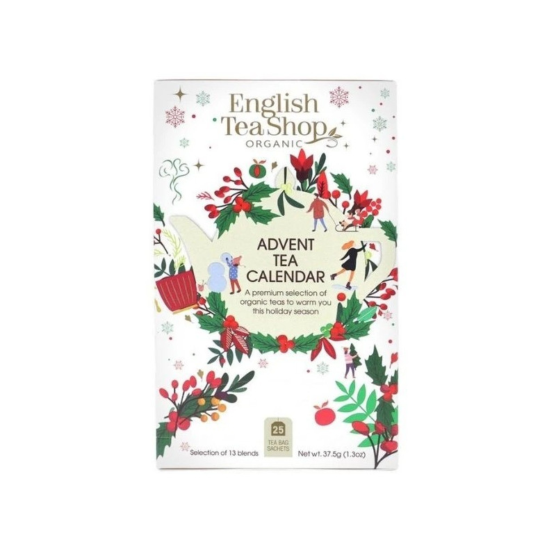 Συλλογή Τσαγιών | White Advent Calendar - 25ct Sachets | 25 φακελάκια