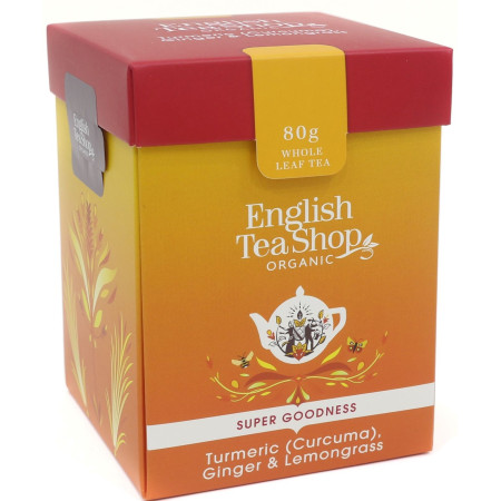 Κουρκουμά, Τζίντζερ & Λεμονόχορτο | Org. Turmeric, Ginger & Lemongrass | 80gr