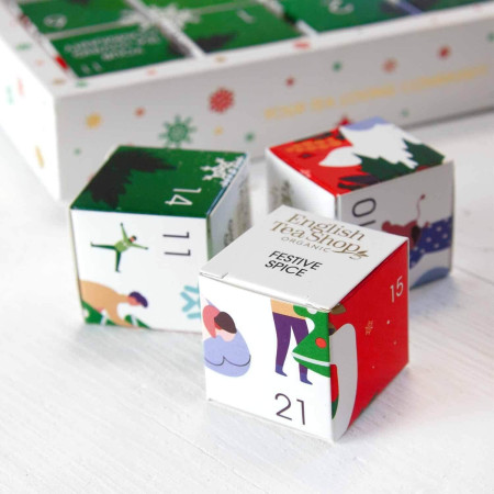 Παζλ Χριστουγένων | Παζλ Χριστουγένων | Red Advent Calendar Puzzle | 25τεμ