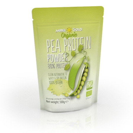 Βιολογική Πρωτεΐνη Αρακά | Organic Pea Protein Powder | 500gr