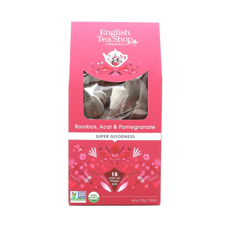 Ρόιμπος, Ακάι & Ρόδι | Org. Rooibos, Acai & Pomegranate | 15 pyramids