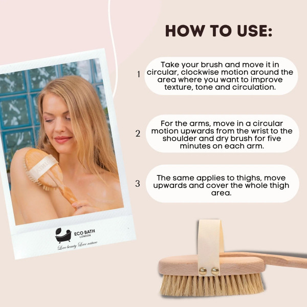 Natural Sisal Body Brush (Hard) | Βούρτσα Σώματος Με Σκληρή Τρίχα