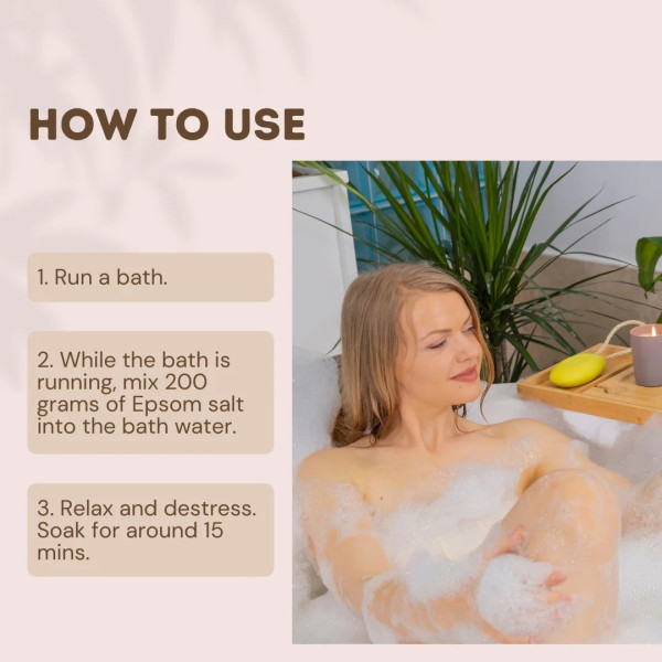 Αλατα Μπάνιου για Ισορροπία & Χαλάρωση | Balance and Calming Epsom Salt Bath Soak | Tube 250gr
