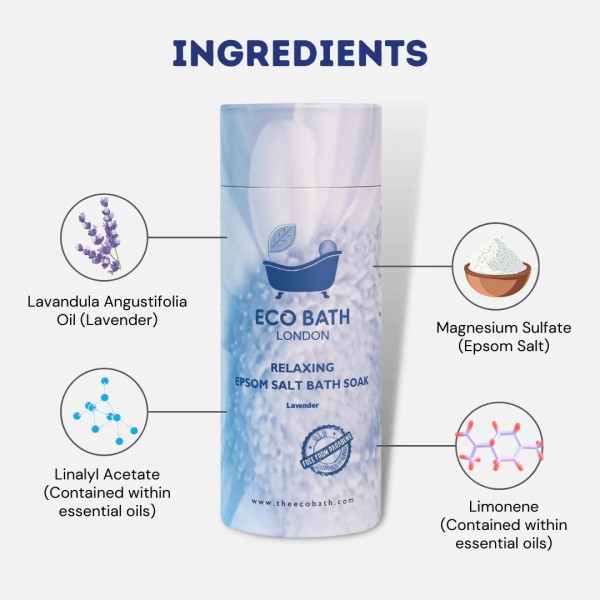 Αλατα Μπάνιου για Χαλάρωση | Relaxing Epsom Salt Bath Soak - Tube 250gr