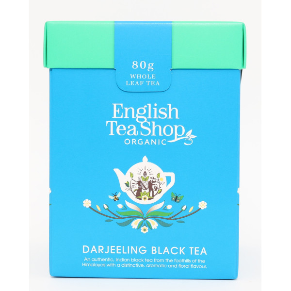 Κουτί με Οργανικό Μαύρο Τσάι Darjeeling Χύμα | Org FT. Darjeeling Loose leaf tea | 80gr