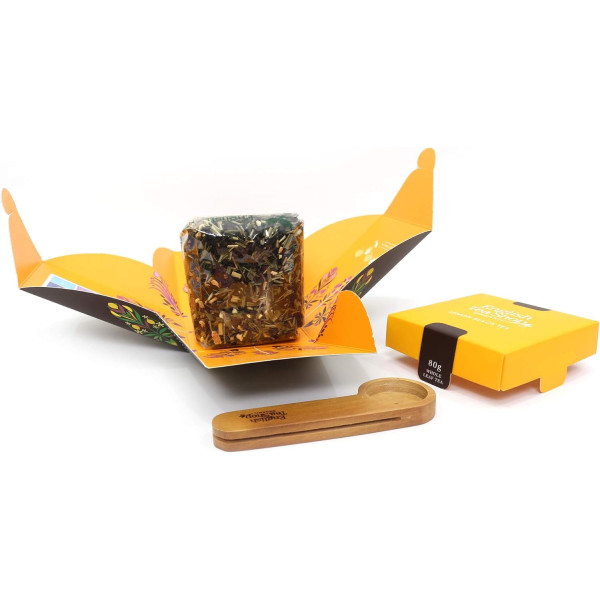 Κουτί με Μαύρο Τσάι & Λεμόνι | Org. Lemon Black Tea | 80gr