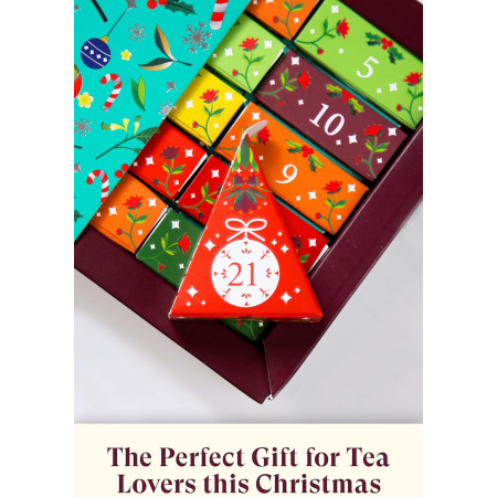 Πολυτελές Advent Calendar Chest | 25 Pyramid Tea Bags