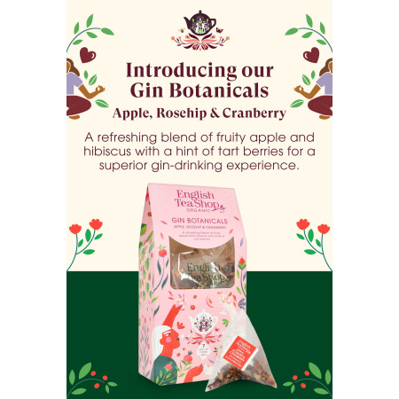 Μήλο, Αγριοτριαντάφυλλο Κράνμπερι | Apple, Rosehip & Cranberry | 7 Pyramid Tea Bags