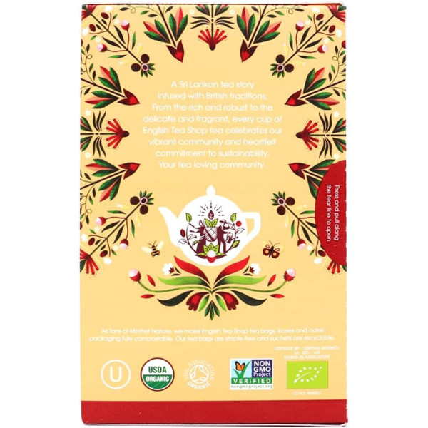 Βολογικό Ασπρό Τσάι με  Λίτσι & Κακάο | White Tea Lychee Cocoa | 20φακ.