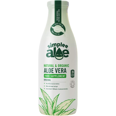 Simplee Aloe - 100% Βιολογικός Χυμός Αλόης | 500ml