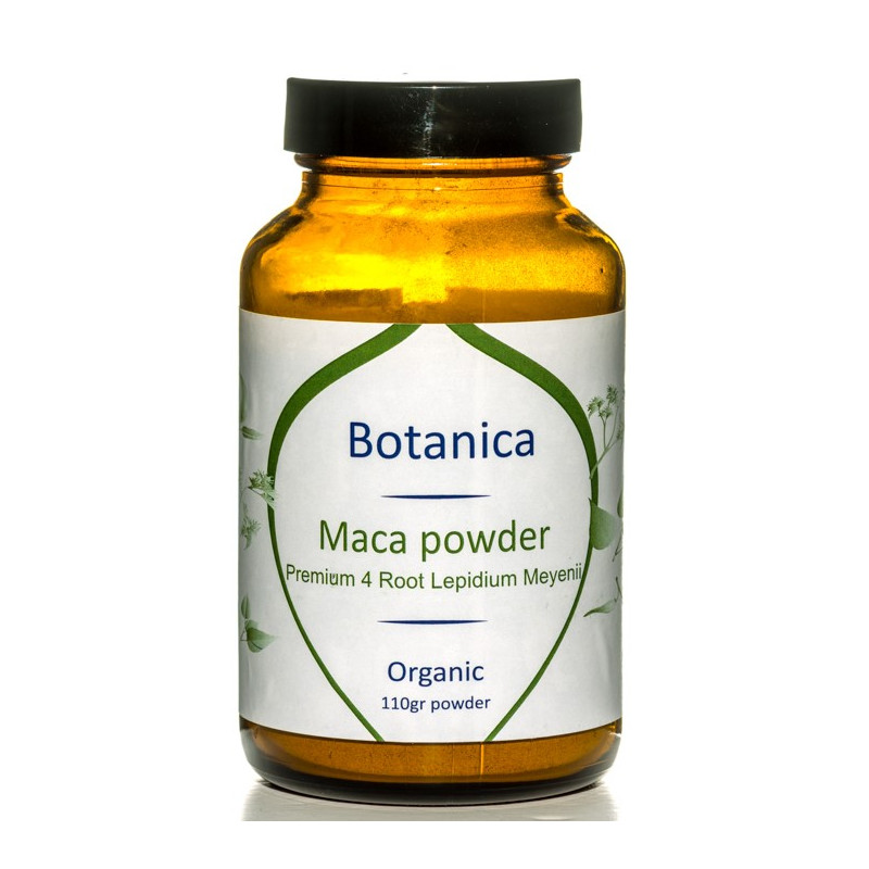Botanica | Βιολογική Μάκα - 4 ρίζες σκόνη |110gr Botanica | Βιολογική Μάκα - 4 ρίζες σκόνη |110gr