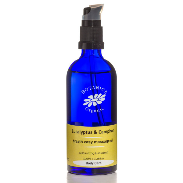 Botanica | Βιολογικό Λάδι Μασάζ | Ευκάλυπτος & Καμφορά | 100ml