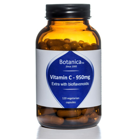 Botanica | Βιταμίνη C & Βιοφλαβονοειδή | 950mg | 120 veg. caps